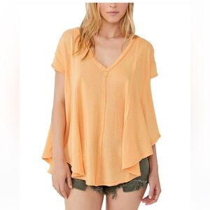 We The Free Orange Short Sleeve Tee